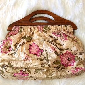 Top Handle Cloth Boho bag